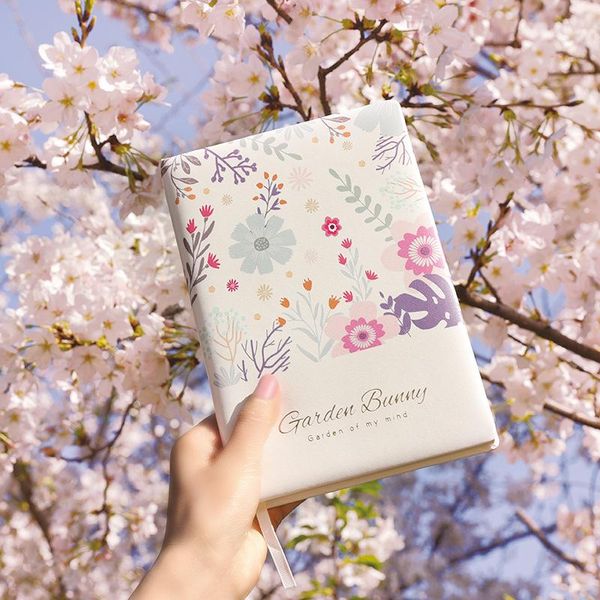 

diary a6 a5 notebook and journal kawaii notepad line sketchbook agenda planner office school stationery organizer note book cute notepads, Purple;pink
