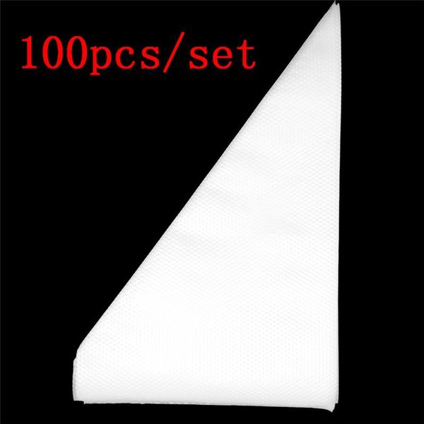 

100pcs/lot environmentally friendly po bag fondant baking tool pastry bags icing cream piping cake decorating 3 size tools