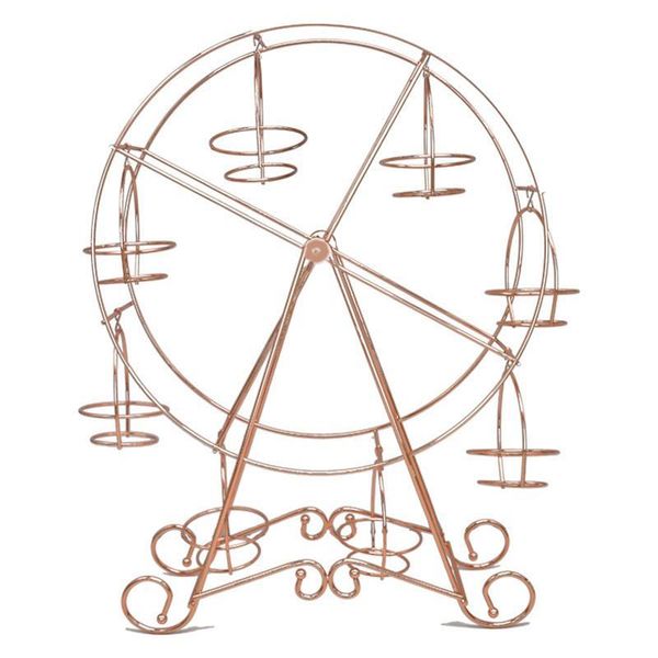 

baking & pastry tools cupboard display stand rotating wheel 8 cup cake kitchen utensils for children's birthday party wedding carnival