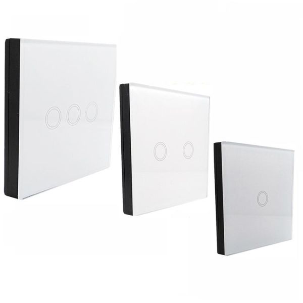 

smart home control wireless 433mhz (1527 chip) white, black, switch shape remote control, touch 30 meters