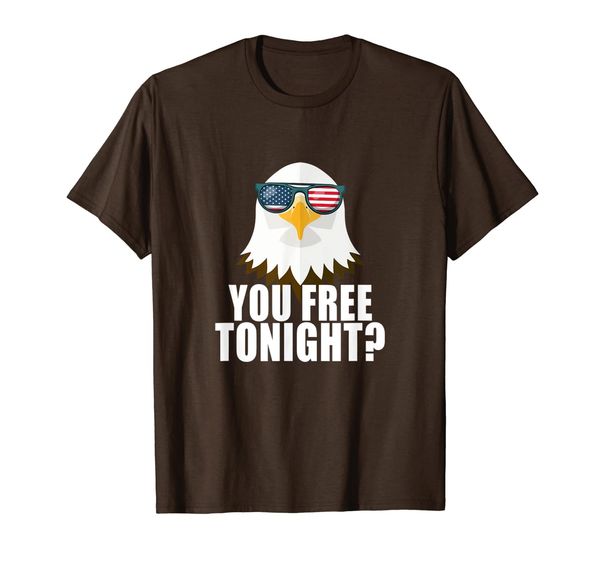 

you tonight usa patriotic american funny eagle t-shirt, White;black