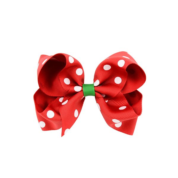 

baby girls bow hairpins barrettes christmas grosgrain ribbon bows with clip snowflake kids girl pinwheel hair clips hair pin, Slivery;white
