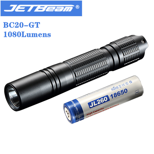 

other led lighting jetbeam rechargeable bc20-gt hard light 1080lumen cree xp-l hi portable spootlight ultra 18650 troch