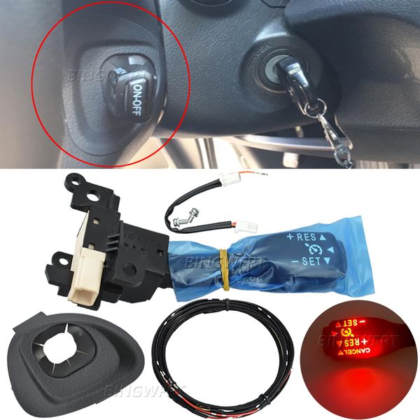 

red led cruise control switch original dust cover 84632-3401145186-06210-c0 for toyota camry lexus