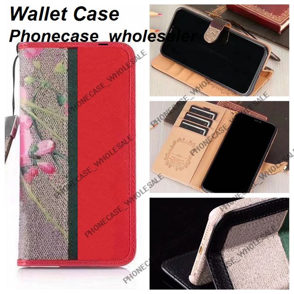 

fashion leather card pocket wallet phone cases for iphone 13 12 11 pro max 11p xr xsmax 7 8 plus with patterns case 080125