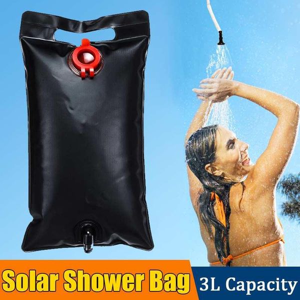 

hydration packs 1pcs 3l outdoor shower bag foldable solar energy heated pvc water camping travel hiking climbing picnic camp