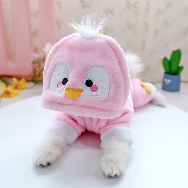 

autumn thick dog cloth pet baodi bear bomei chenery ps winter coral veet small tai warm four feet