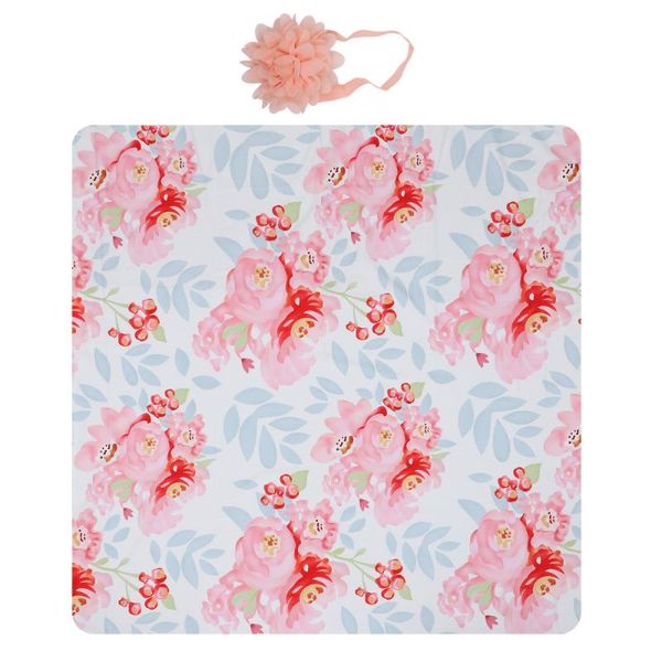 

set born baby cotton swaddle blanket swaddling clothes sleeping blankets &