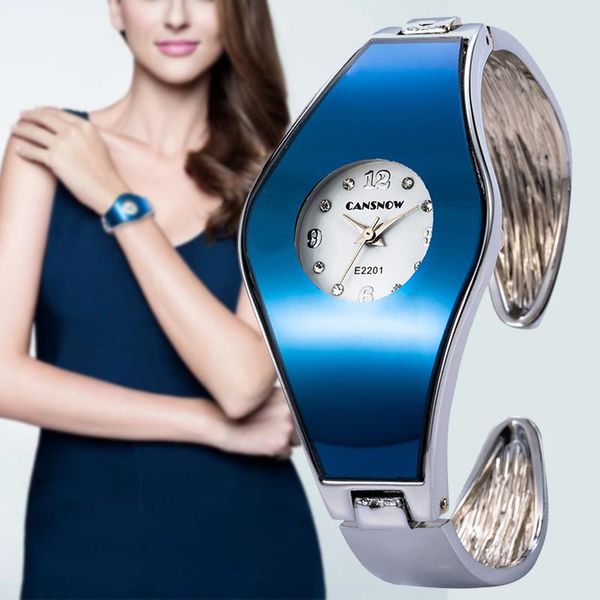

women watch bracelet silver bangle watches stainless steel quartz ladies wristwatch montre femme wristwatches, Slivery;brown