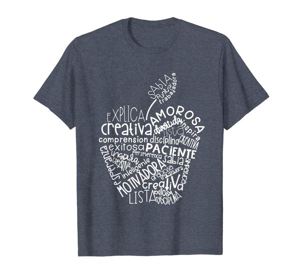 

spanish bilingual maestra teacher gift t-shirt, White;black