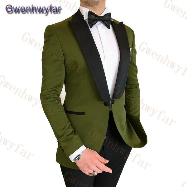 

gwenhwyfar slim fit business work office uniform solid suit party prom banquet wedding single breasted tuxedos groomsmen men's suits &, White;black