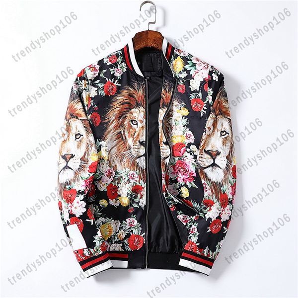 

2021 new europe america jacket men's designer jackets hip hop street zippers letters fashion luxury zipper jackets long sleeve sports h, Black;brown