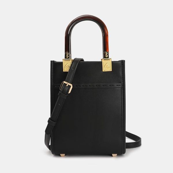 

evening bags genuine leather tote bag 2021 fashion embossed shoulder diagonal purses and handbags luxury designer for women sac