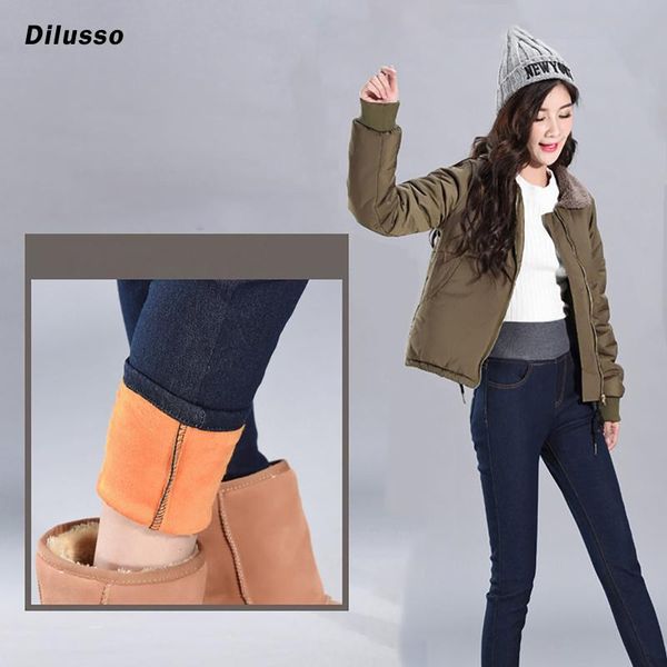 

women's leggings women skinny pencil denim jeans stretch slim fitness pants trousers solid legging comfortable keep warm stretchy, Black