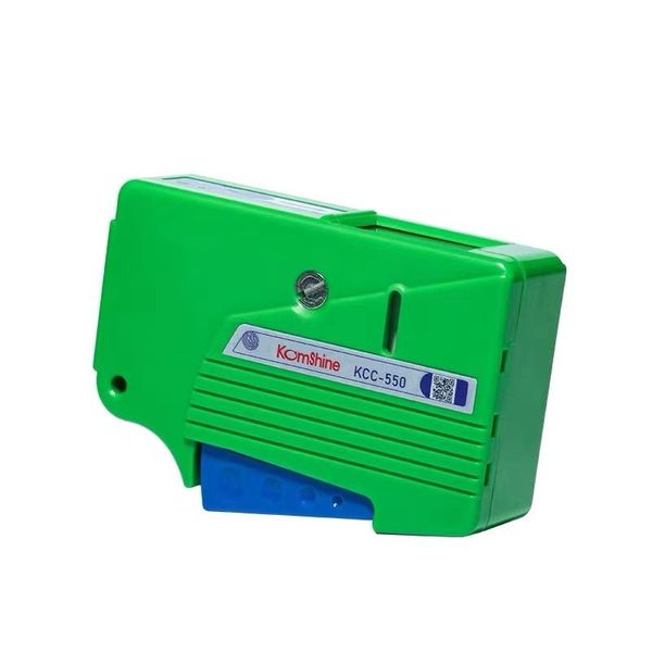 

fiber optic equipment optical connector cleaner kcc-500 conector cleaning box cassette 500 times