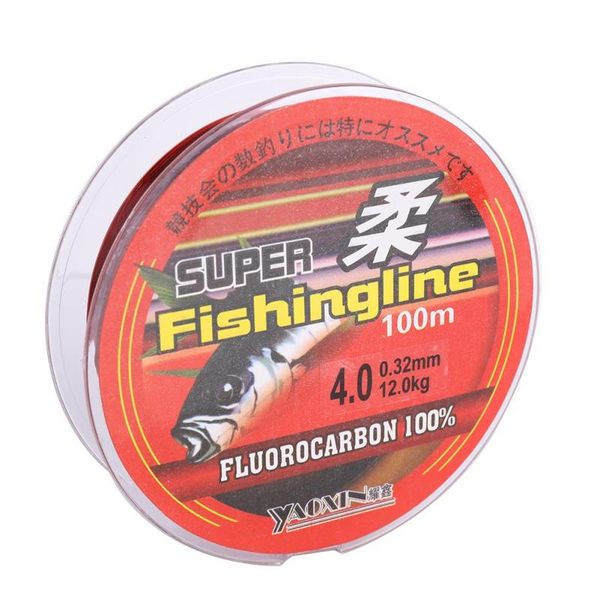 

fishing line 100m/200m 100% nylon transparent not fluorocarbon tackle linha multifilamento lines outdoor braid