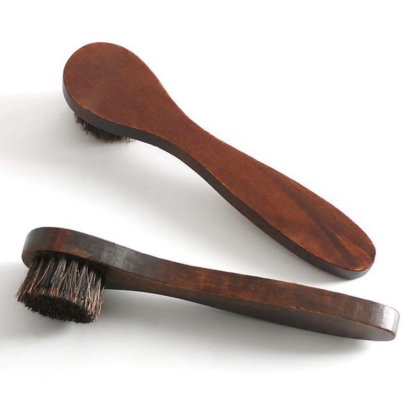 

clothing & wardrobe storage long-handled horse hair shoe brush leather cleaning round head soft simplicity supplies