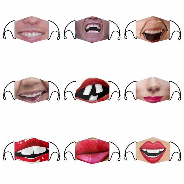 

high-quality masks personalized mouth 3d digital printing dustproof washable breathable children's mask with filter g9fc