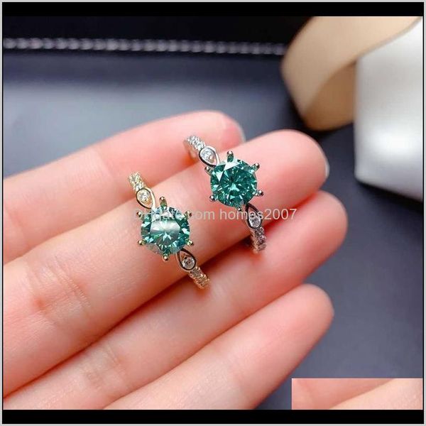 

jewelrytrend finger rings shiny green crystal zircon fine adjustable jewelry engagement valentines day aessories for women wedding drop deli, Slivery;golden