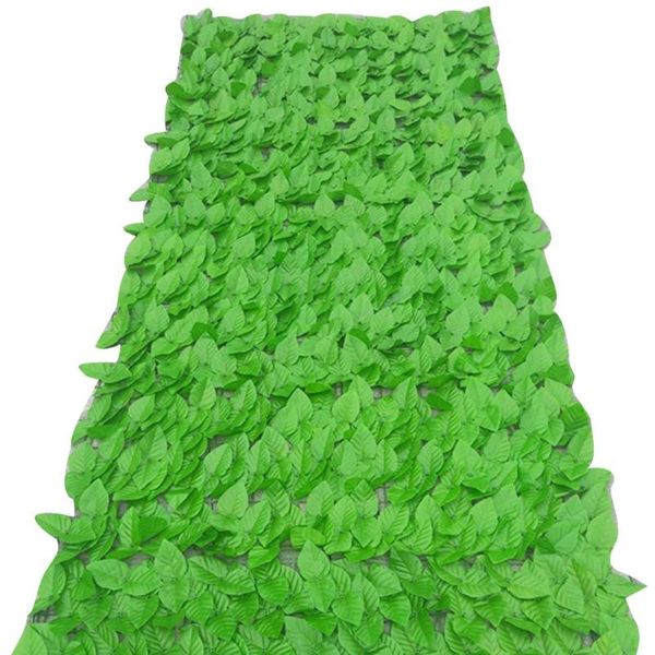 

decorative flowers & wreaths 1pc 50x100cm artificial leaf roll privacy screen hedge wall fence balcony fake plant for facades fences bars ha
