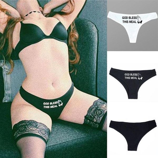 

women's panties lingerie g-string letter briefs underwear casual t string thongs knickers black white intimates, Black;pink