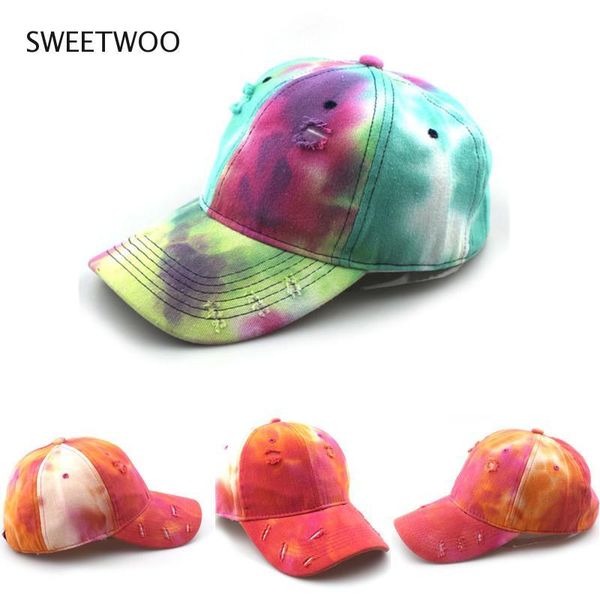

tie dyed baseball cap fishing caps outdoor women's hat camouflage jungle hiking beach cotton hats, Black;white