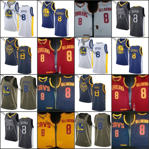 

golden state warriors men #8 matthew dellavedova retrobasketball jersey, Black