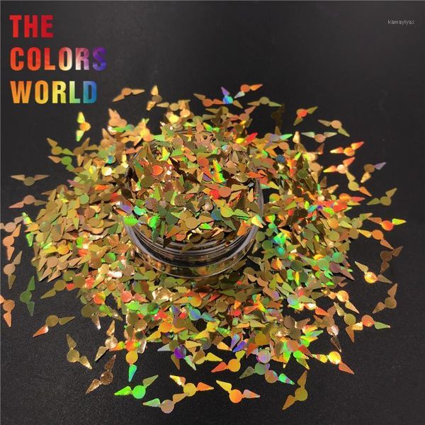 

snitch eagle 11mm nails glitter nail art decoration makeup tattoo handmade tumblers crafts festival accessories party suppliers1, Silver;gold