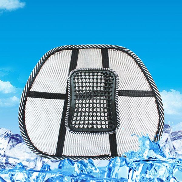 

ventilate mesh chair cushions breathable auto car office seat cushion massage support cushion/decorative pillow