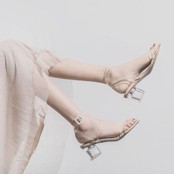 

sandals shoes women slippers women's summer heel sandales femmes sandalias, Black