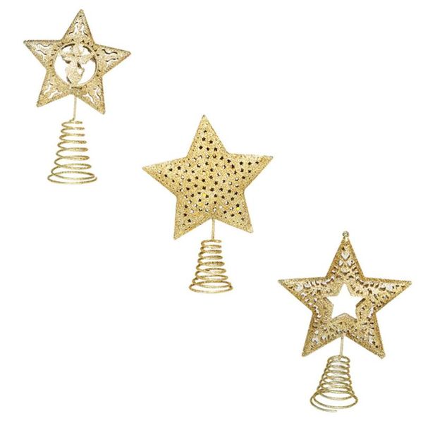 

christmas decorations 3pcs funny xmas tree decoration five-pointed star er decor