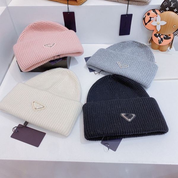 

p designer mens beanie cap luxury skull hat knitted caps ski hats snapback mask fitted winter cashmere casual outdoor high quality, Blue;gray