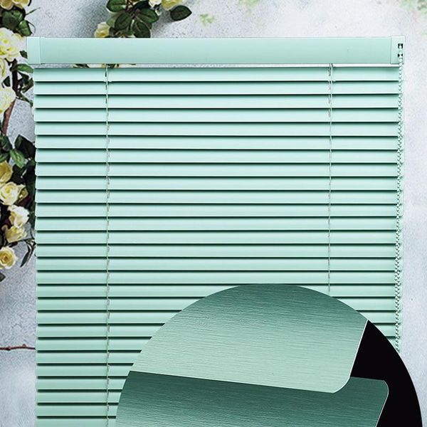 

decorative indoor interior aluminum venetian blinds 0.21x2.5cm roller louver shades for bathroom kitchen customized size
