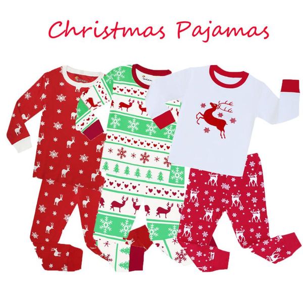 

pajamas boys sleepwear cartoon autumn christmas pajama sets children pyjamas infant flower panda pijamas girls clothing nightwear 2-8t, Blue;red
