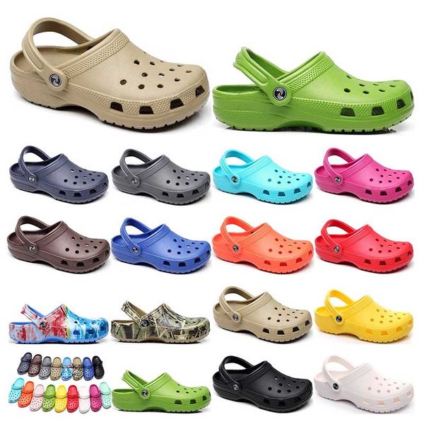 

252 hotsale fashion Sandals Slip On Casual Beach Waterproof Shoes men Classic Nursing Clogs Hospital Women Slippers Work Medical, 5 36-41