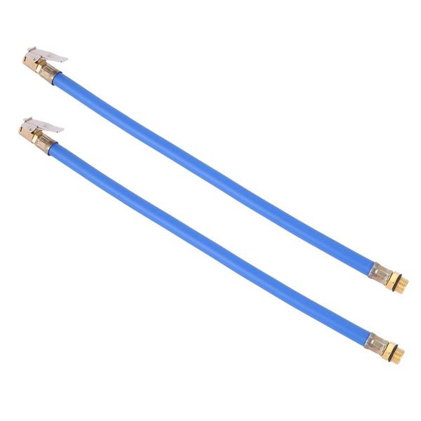 

manifold & parts 2x motorcycle car rubber hose air tire inflator pump pipe valve