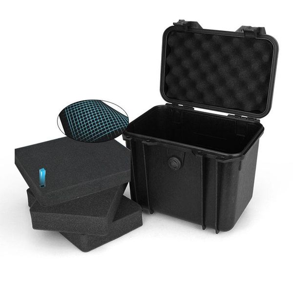 

tool organizers abs plastic safety equipment toolbox waterproof sealed box impact resistant case suitcase with pre-cut sponge