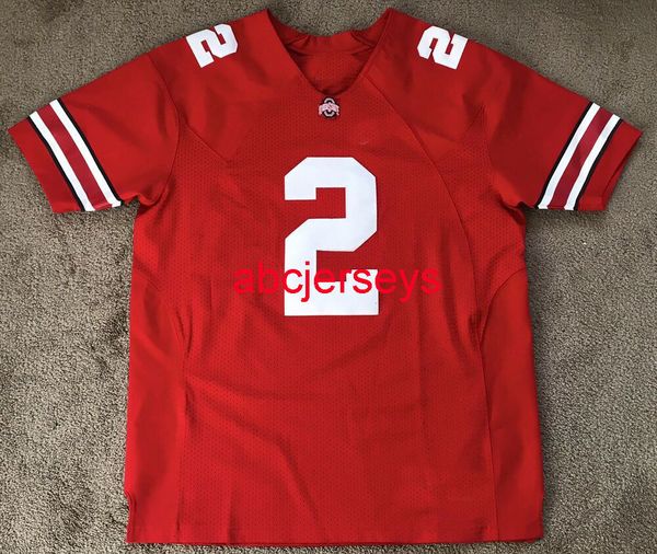 

stitched custom mike doss buckeyes jersey men women youth football jersey xs-6xl, Black