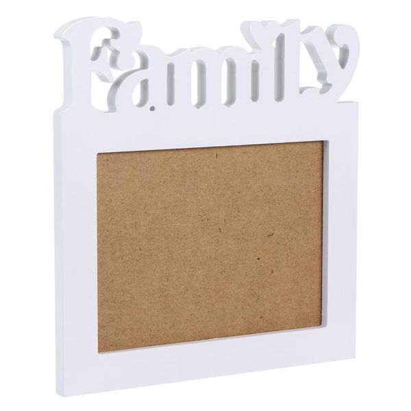 

frames wooden table decoration double wall family frame (white)