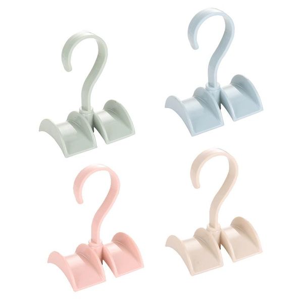 

hangers & racks rotating storage rack bag hanger without punch clothes plastic tie coat closet wardrobe organizer