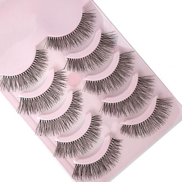 

false eyelashes black makeup extension long eye lashes natural fake thick