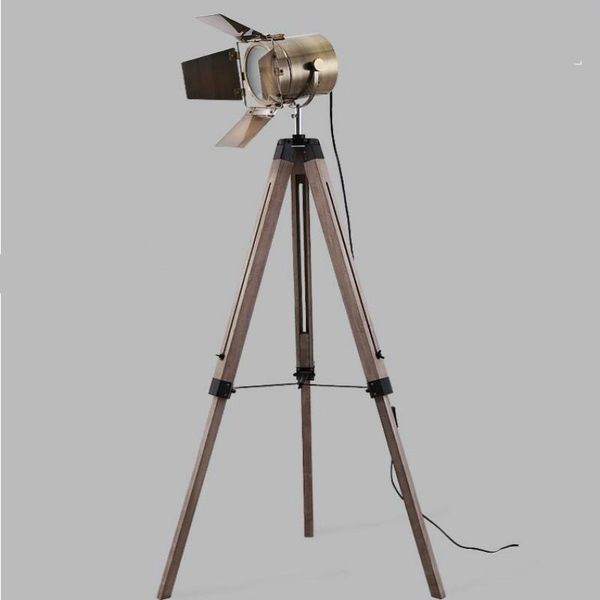 

floor lamps vintage retro american industrial loft illumination wood e27 pography lamp for living room bedroom workshop 150cm 1210