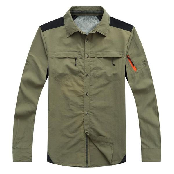 

men's casual shirts shirt outdoor sports long sleeve turn-down collar blouses patchwork chemise homme, White;black