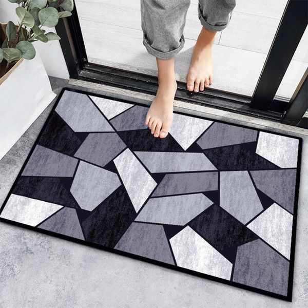 

carpets geometric carpet entrance door mat living room anti-slip absorbent bath kitchen rug welcome mats for front