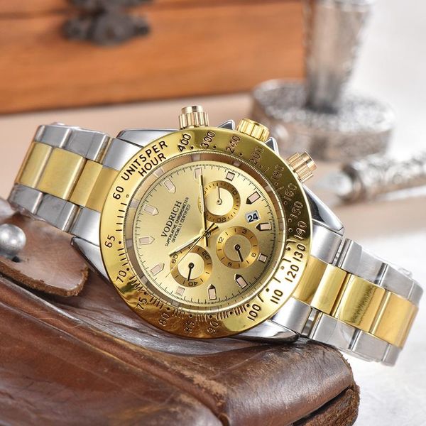 

wristwatches designer watch fashion gift business quartz gold silver watches relogio mens original classic - wristwatch, Slivery;brown
