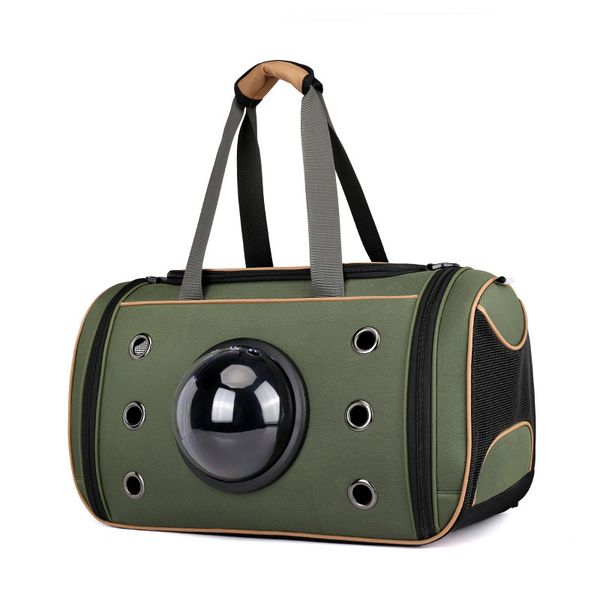 

go out portable transparent large space pet cat handbag breathable dog bag