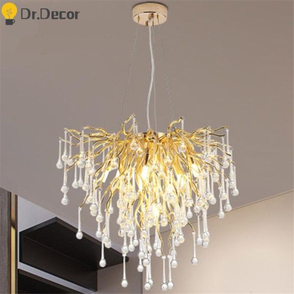 

chandeliers french luxury bedroom chandelier lighting modern gold crystal el hall large hanging lamp kitchen lustre luminaria