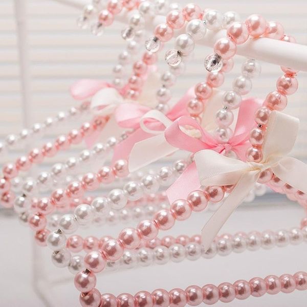 

hangers & racks children pearl hanger fashion dog for clothes baby plastic pet mini wardrobe coat organizer rack 20cm