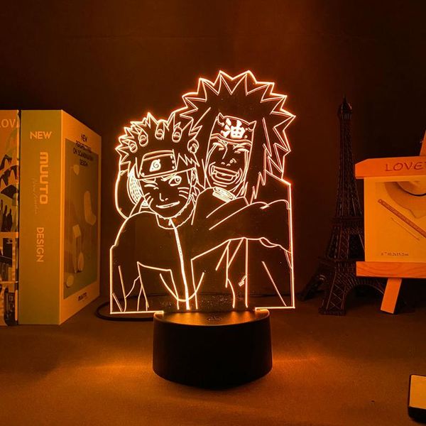 

night lights anime lamp narutoed sensor light kids led panel valentines day gift for boyfriend lighting