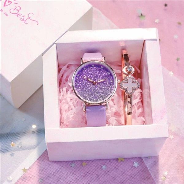 

wristwatches selling luxury casual women watch simple glitter crystal bracelet leather quartz watches fashion, Slivery;brown